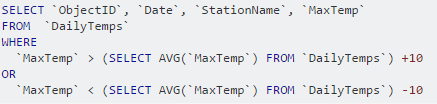 Select Statement with 2 subqueries